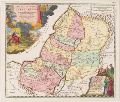 Lot 94 - Three maps of the Holy Land
