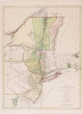 Lot 61 - A German map published during the American Revolution
