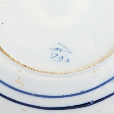 Lot 306 - Pairs of Dutch Delft Blue and White Chargers