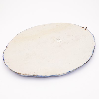Lot 393 - Dutch Delft Polychrome Plaque