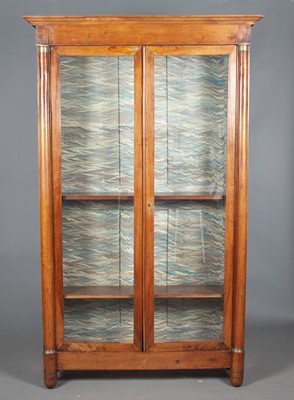 Lot 388 - Empire Walnut Bibliotheque