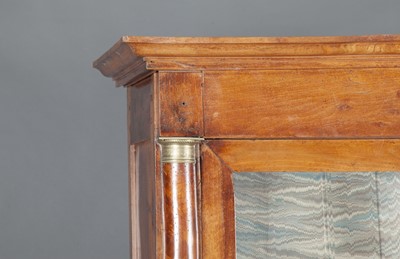 Lot 388 - Empire Walnut Bibliotheque