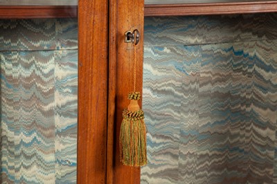 Lot 388 - Empire Walnut Bibliotheque