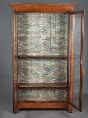 Lot 388 - Empire Walnut Bibliotheque