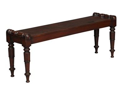 Lot 355 - Regency Mahogany Bench