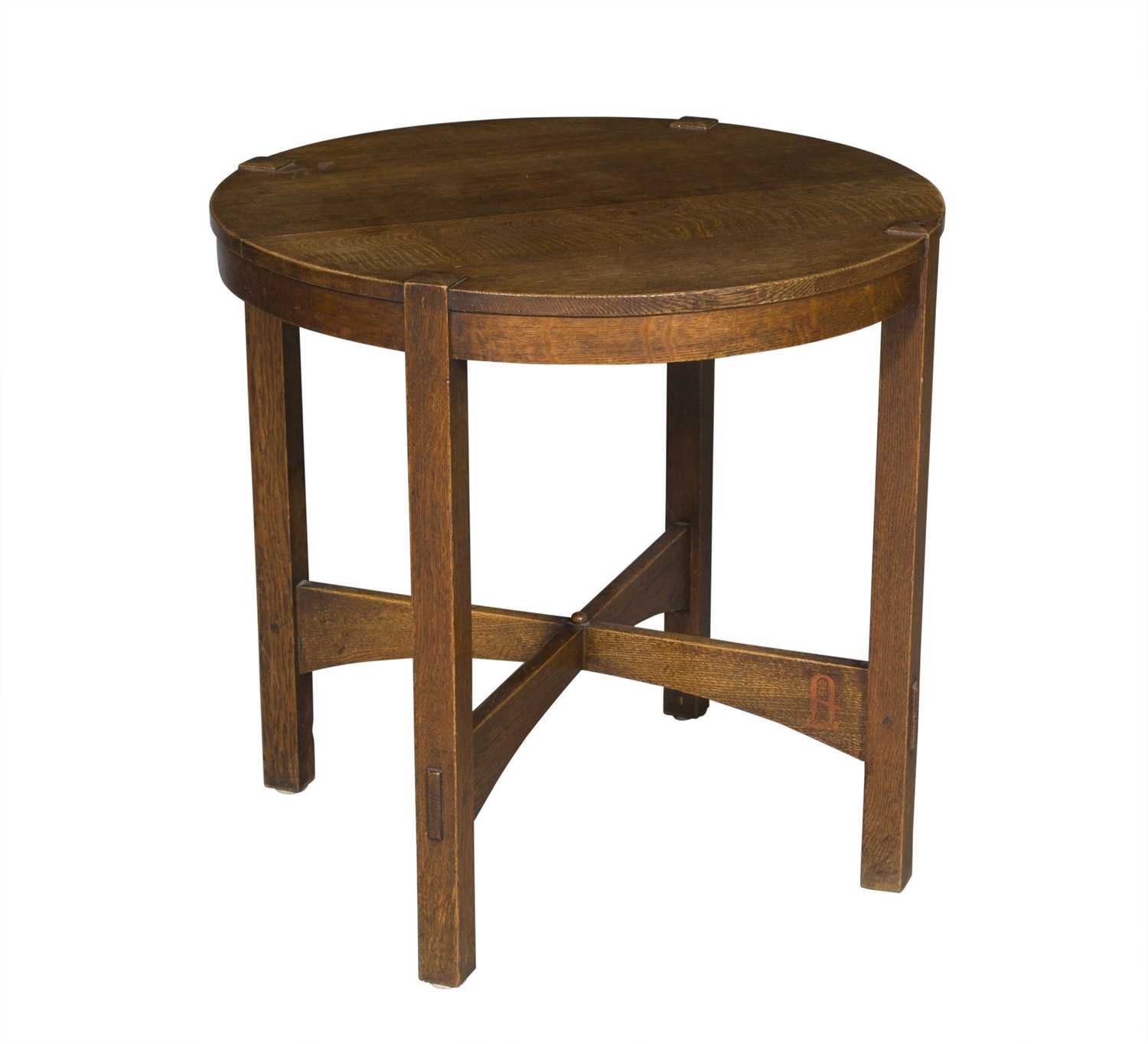 Lot 514 - Gustav Stickley Oak #645 Pattern Occasional Table