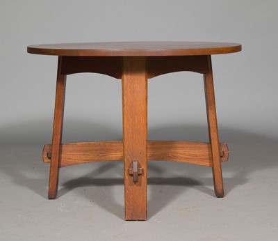 Lot 515 - Gustav Stickley Oak #667 Pattern Center Table