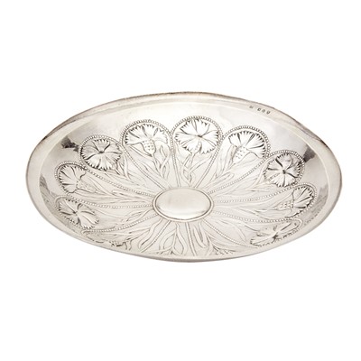 Lot 184 - Victorian Arts & Crafts Sterling Silver Bowl
