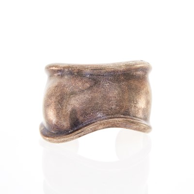 Lot 2058 - Tiffany & Co., Elsa Peretti Silver Bone Cuff Bangle Bracelet