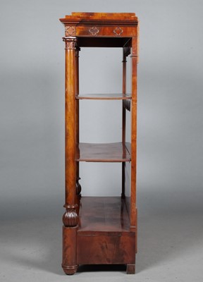 Lot 668 - Continental Empire Mahogany Etagere