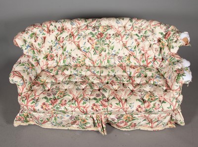 Lot 376 - Button Tufted Upholstered Love Seat