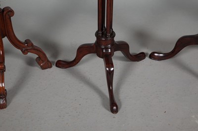 Lot 304 - Two Pairs of English Style Mahogany Stands