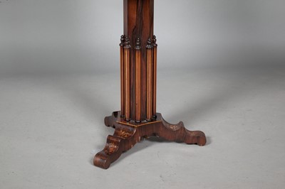 Lot 337 - Victorian Inlaid Rosewood Work Table