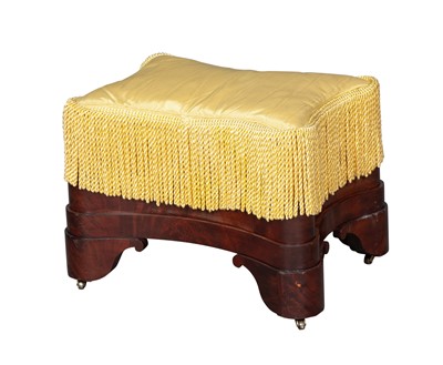 Lot 463 - Classical Mahogany Stool