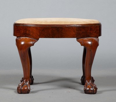Lot 95 - George II Walnut Stool