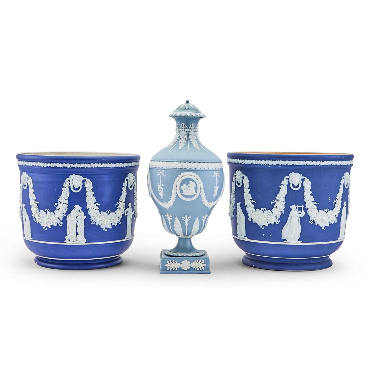 Lot 307 - Group of Wedgwood Jasper Ware Articles