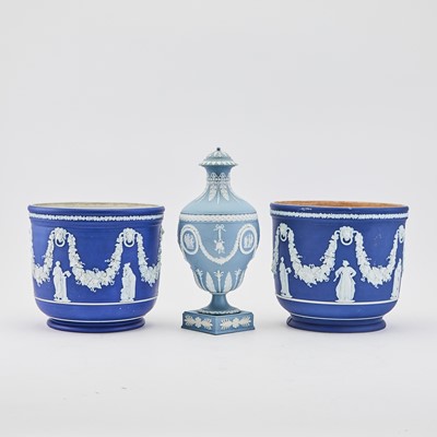 Lot 307 - Group of Wedgwood Jasper Ware Articles
