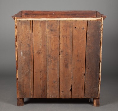 Lot 357 - Biedermeier Part Ebonized Birch Fall Front Secretary