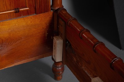 Lot 340 - Faux Bamboo Wood Bed