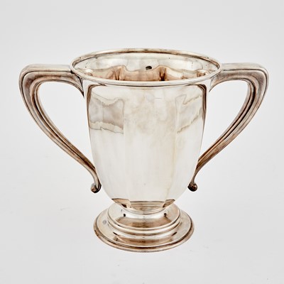 Lot 192 - American Sterling Silver Two Handled Cup