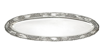 Lot 95 - Austrian Silver Fish Platter