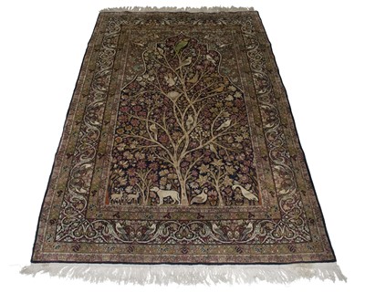 Lot 516 - Lavar Kerman Prayer Rug