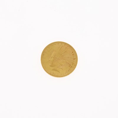 Lot 1076 - United States 1915 $10 Indian