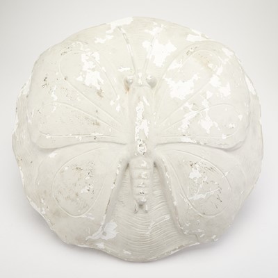 Lot 527 - Francis Elkins Painted Plaster "Butterfly" Plaffonier