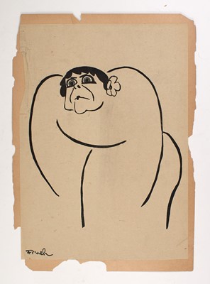 Lot 5204 - Most of the amusing caricatures from Al Frueh's Stage Folk