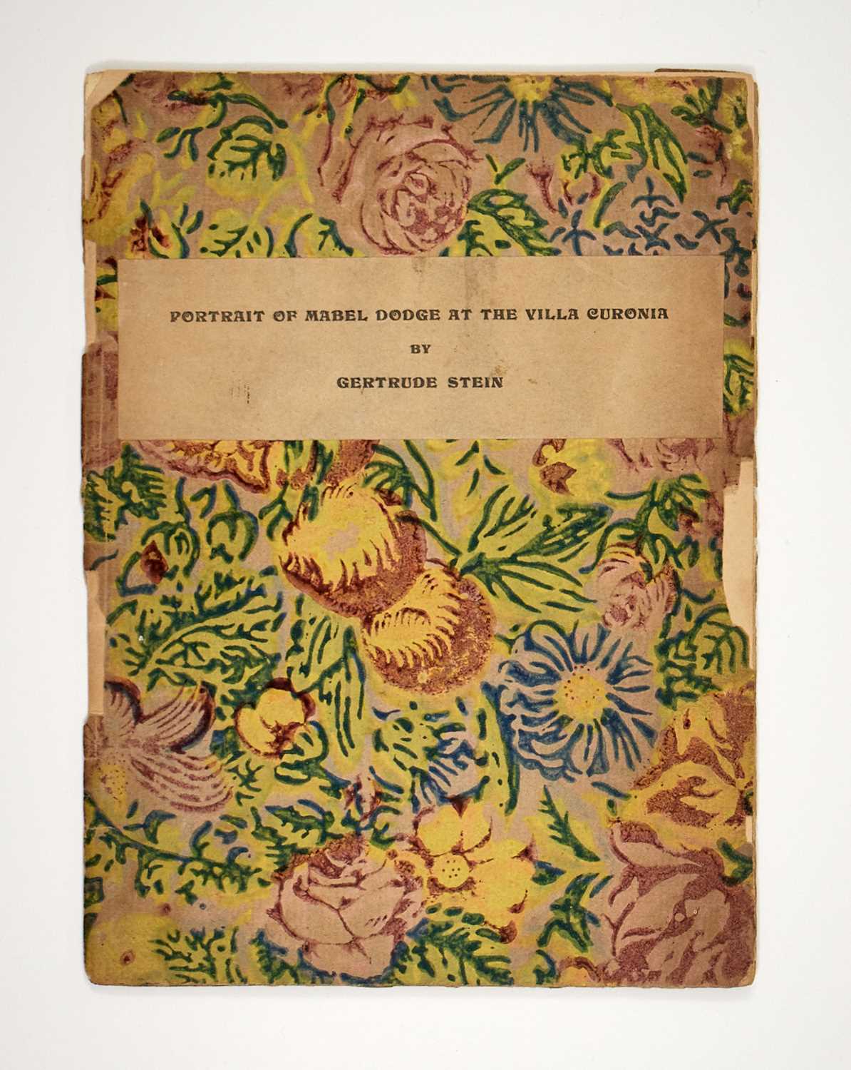 Lot 202 - A scarce and fragile copy Gertrude Stein's second book