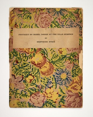 Lot 202 - A scarce and fragile copy Gertrude Stein's second book