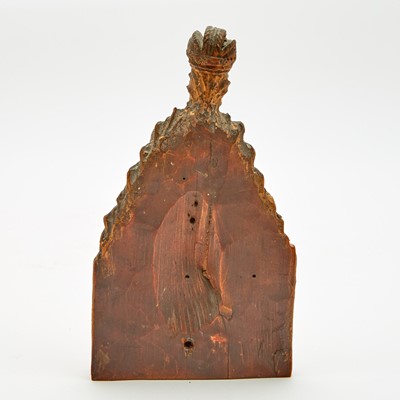 Lot 639 - Continental Giltwood  Sculpture of the Virgin and Child