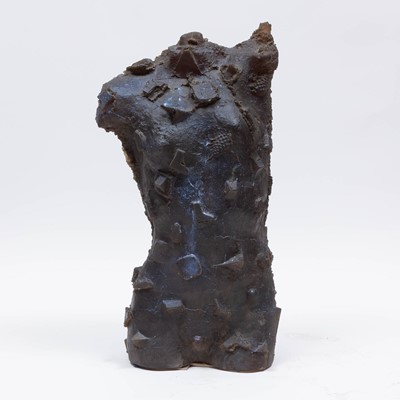 Lot 627 - Steve Tobin Cast Glass Male Torso