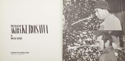 Lot 697 - The Films of Akira Kurosawa inscribed by the author to Hans Richter