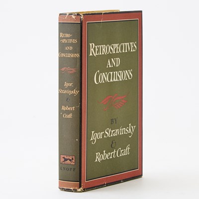Lot 620 - Inscribed by Stravinsky to Nicholas Nabokov