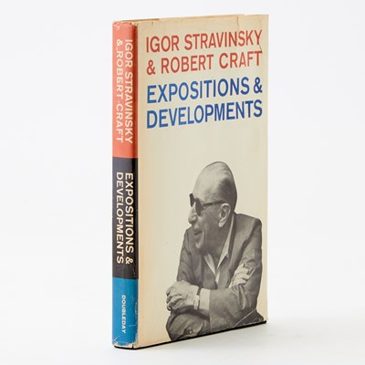Lot 619 - Stravinsky on Stravinsky, inscribed to a close friend