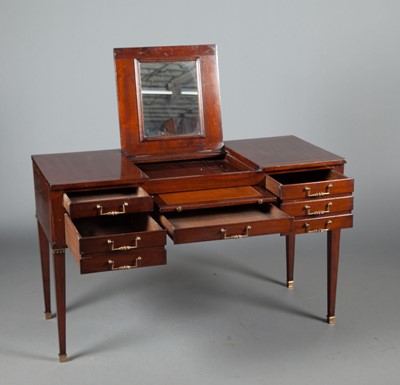 Lot 385 - Louis XVI Style Mahogany Dressing Table