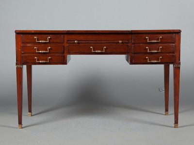 Lot 385 - Louis XVI Style Mahogany Dressing Table