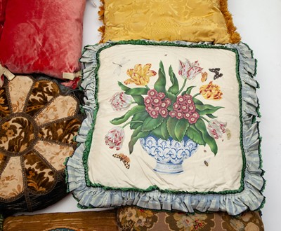 Lot 359 - Group of Custom Throw Pillows