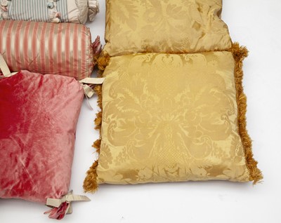 Lot 359 - Group of Custom Throw Pillows
