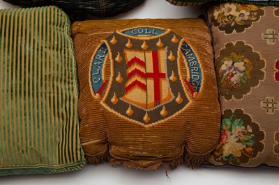 Lot 359 - Group of Custom Throw Pillows