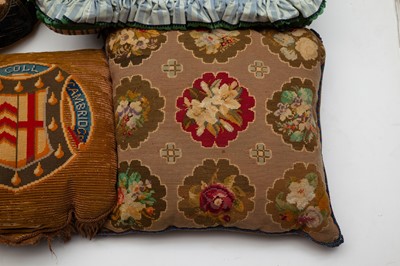 Lot 359 - Group of Custom Throw Pillows