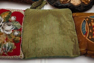 Lot 359 - Group of Custom Throw Pillows