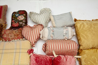 Lot 359 - Group of Custom Throw Pillows