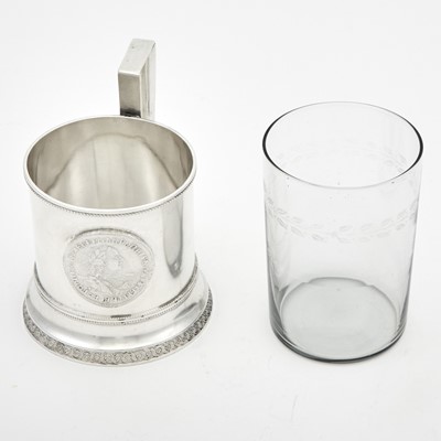 Lot 33 - Russian Silver Tea Glass Holder