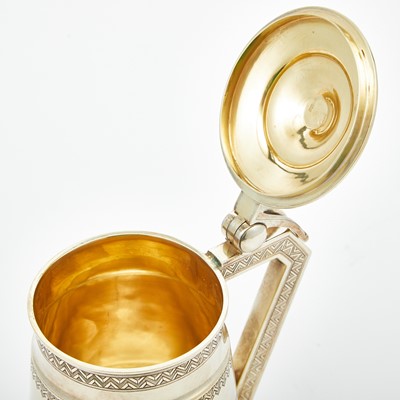 Lot 31 - Russian Silver-Gilt Tankard