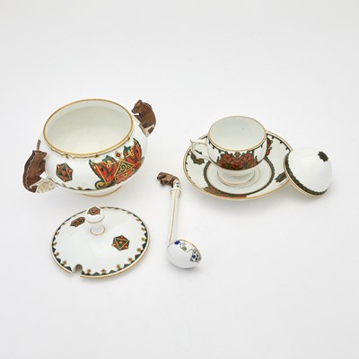 Lot 121 - Group of Russian Porcelain Table Articles
