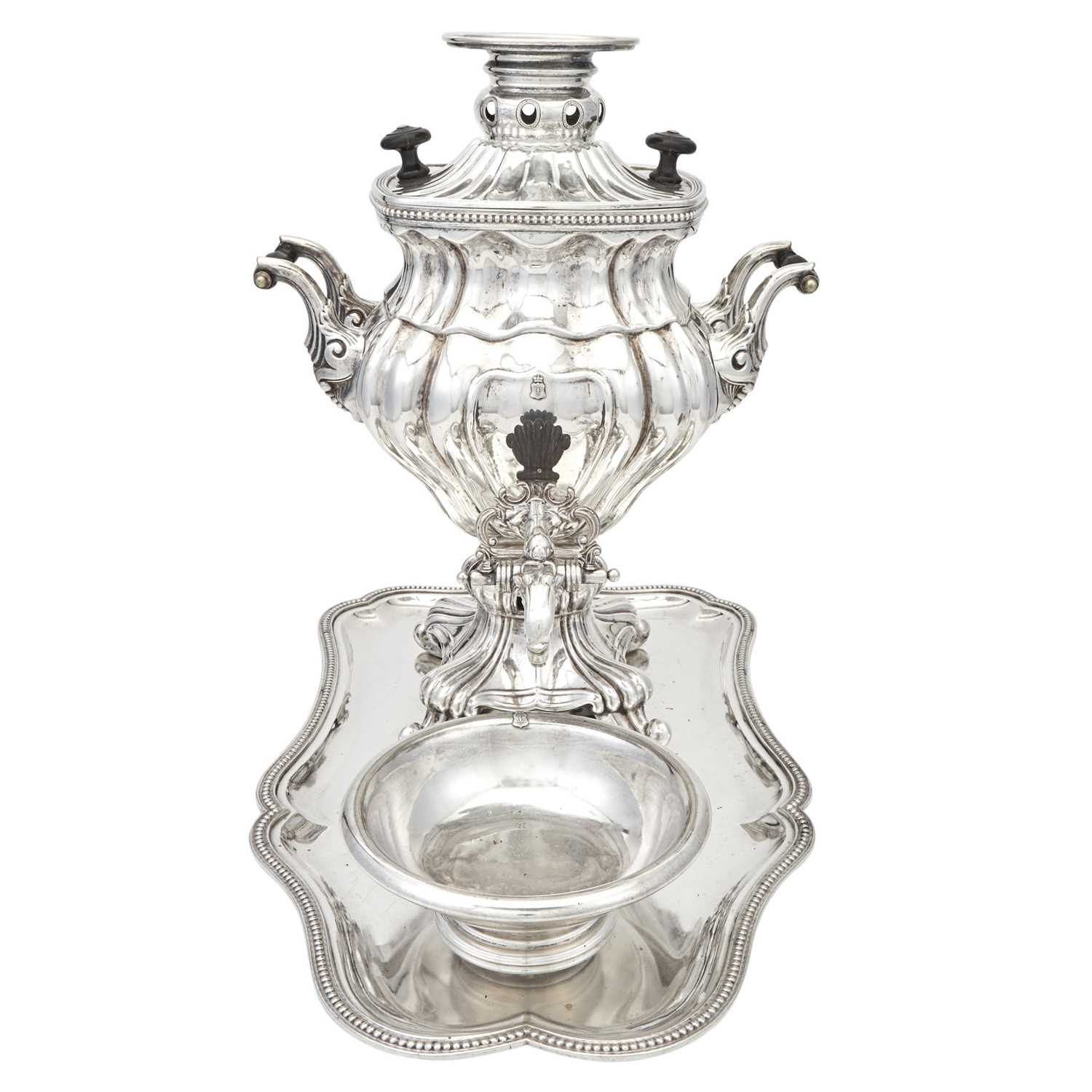 Lot 35 - Silver Plated Samovar