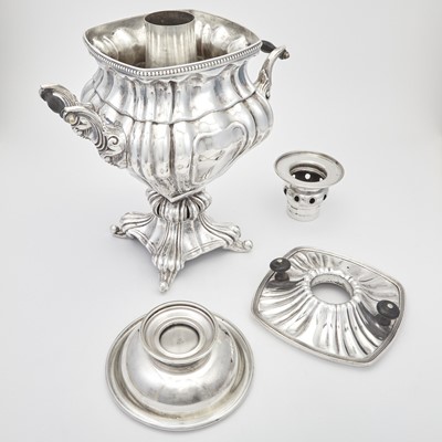 Lot 35 - Silver Plated Samovar