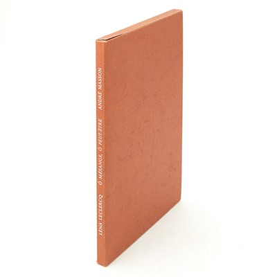 Lot 333 - One of 20 copies of Leclercq and Masson's O Mésange, O Peut-Etre, with the suite of plates